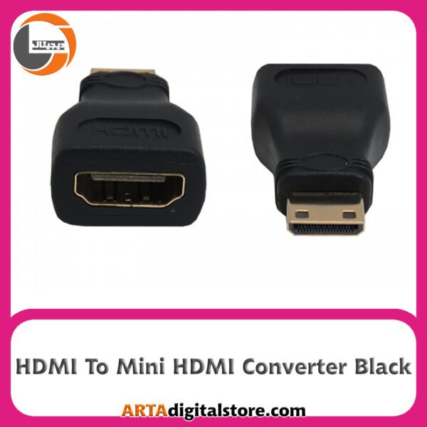 تبدیل Mini HDMI To HDMI Black