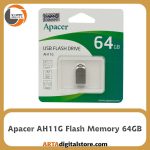 فلش مموری Apacer AH11G 64GB Silver