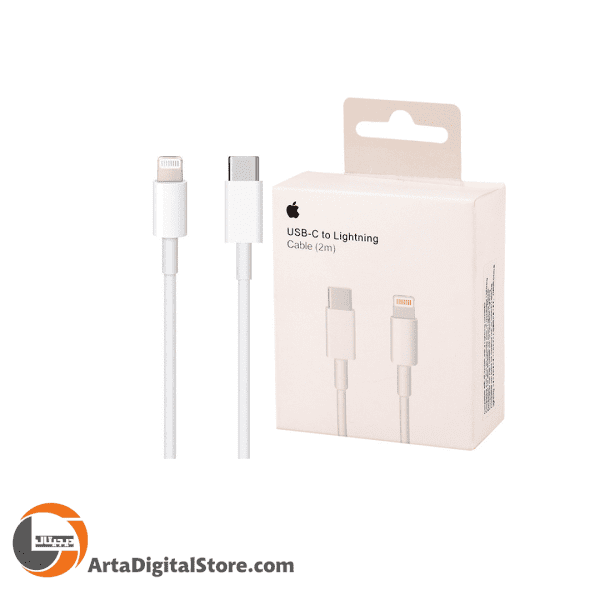 کابل اپل لایتنینگ Apple Type-C to Lightning Cable طول 2m