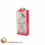 شارژر فندکی تسکو TSCO TCG 20 QC3 White بهمراه کابل تایپ سی