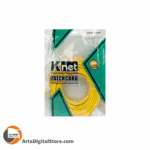 کابل Network Cable Cat6 K-Net Plus UTP 15M Yellow