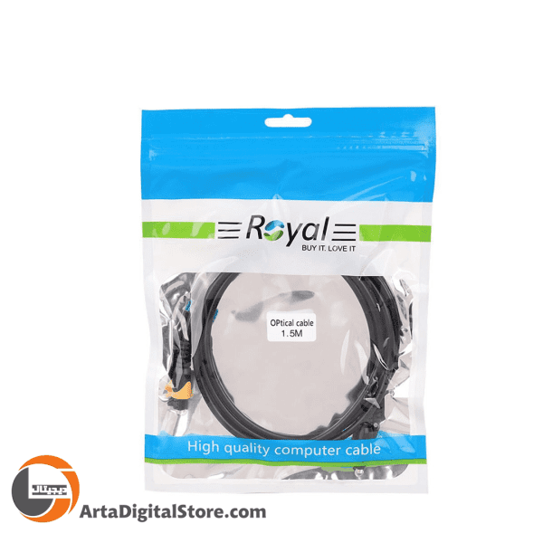 کابل اپتیکال Royal 1.5M Black