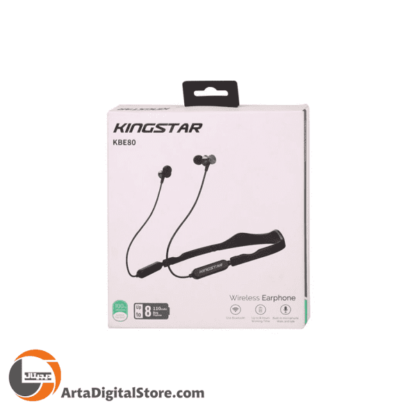 هندزفری بلوتوث گردنی  KingStar KBE80 Black