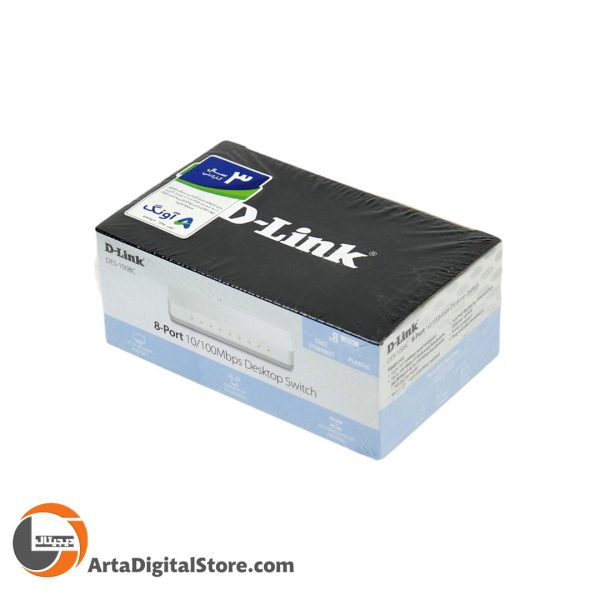 سوییچ دی لینک D-Link DES-1008C 8Port White