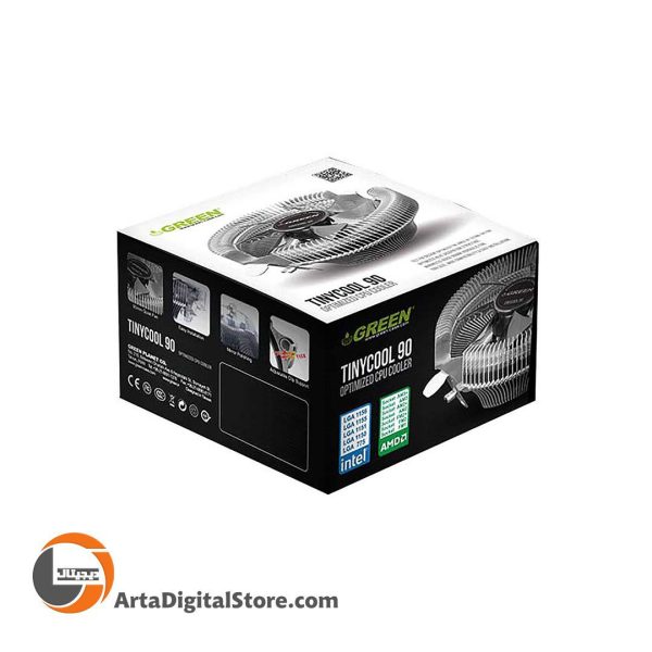 فن خنک کننده گرین CPU Fan Green Tiny Cool 90