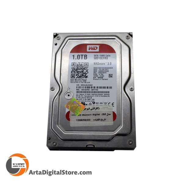 هارد وسترن دیجیتال قرمز WD RED 1TB