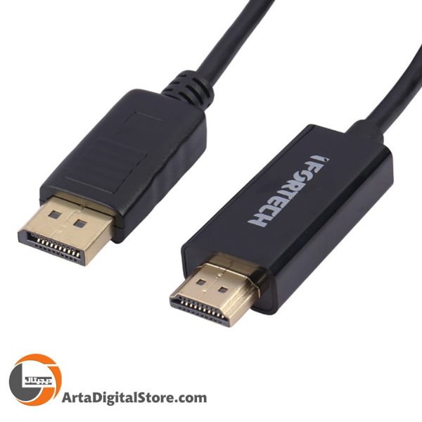 کابل Ifortech Display To HDMI طول 1.8m