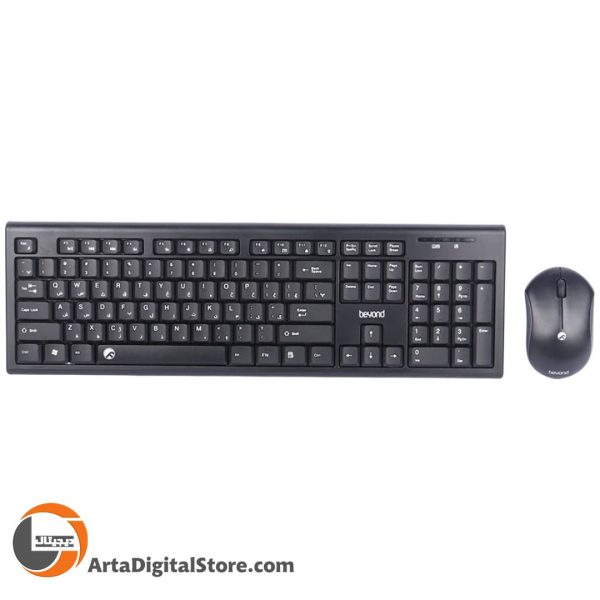 موس و کیبورد بی سیم  Beyond BMK-4531RF Black