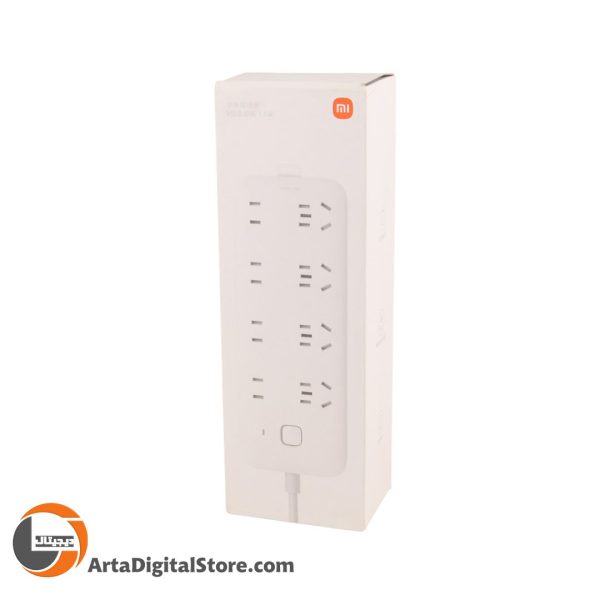 چند راهی برق شیائومی Xiaomi XMCXB8-01QM 8 Port White طول 1.8m