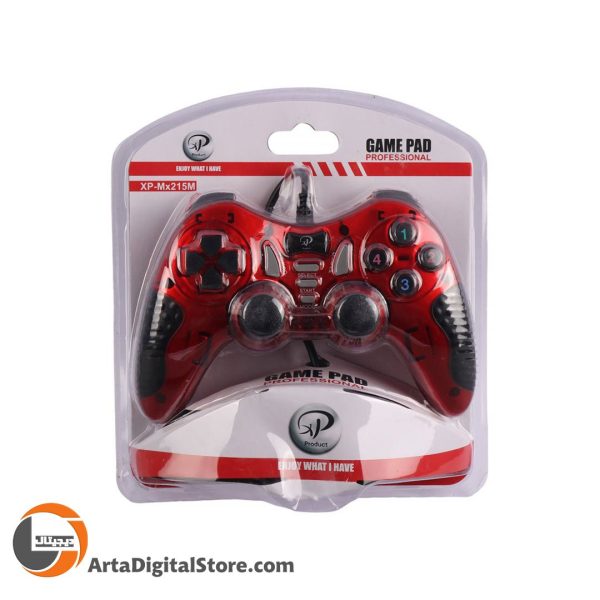 دسته بازی تکی شوکدار XP-Product XP-MX215M Red