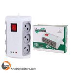 محافظ برق Tirajeh T106 6 Port White طول 3m