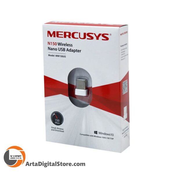کارت شبکه بی سیم  Mercusys N150 MW150US White