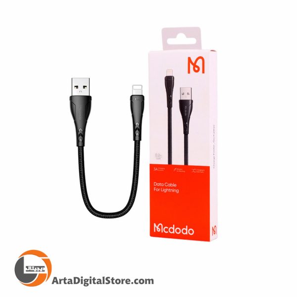 کابل لایتنینگ Mcdodo CA-7440 Black طول 20cm