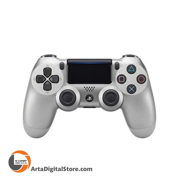 دسته بازی بی سیم PS4 Joystick High Copy Silver