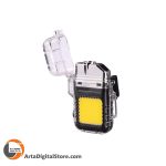 چراغ کمپینگ شارژی فندک دار Flashlight Lighter LAMP