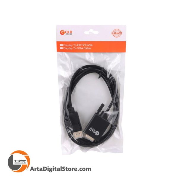کابل Gold Oscar Display To VGA Cable طول 1.8m