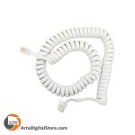 بند فنری گوشی تلفن سیماتک SimaTech Spiral Phone Cord طول 3m
