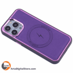 گارد بک کاور چرمی مگ سیف iPhone 13/13 Pro/ iPhone 14 PC MagSafe