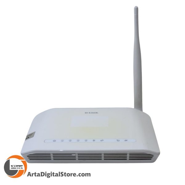 مودم روتر بی سیم D-Link DSL-2730U Modem Router White
