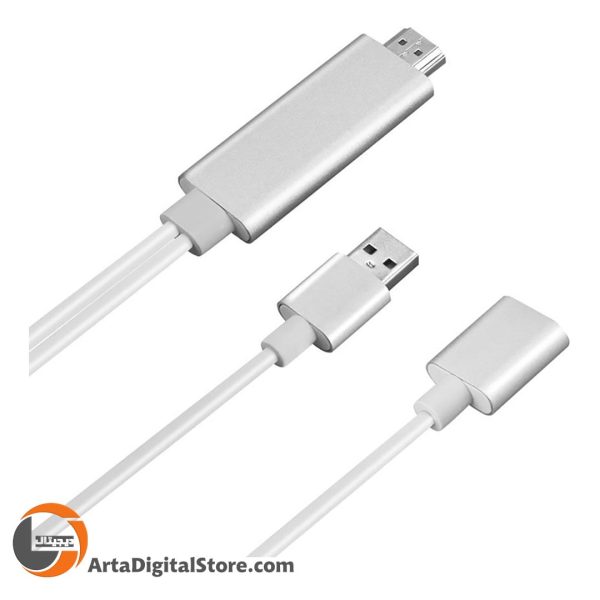 کابل تبدیل Phone HDTV Cable USB To HDMI