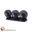 پنکه رومیزی سه قلو HY-4006A Three-Headed Fan Black
