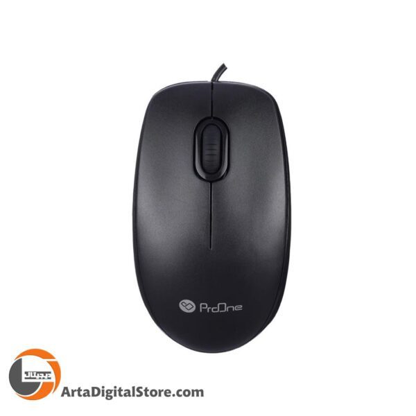 موس پرووان Proone PMC45 Wired Mouse Black