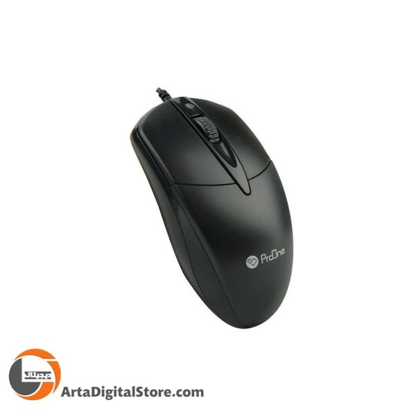موس پرووان Proone PMC60 Wired Mouse Black