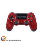 دسته بازی بی سیم PS4 Joystick High Copy SpiderMan Red