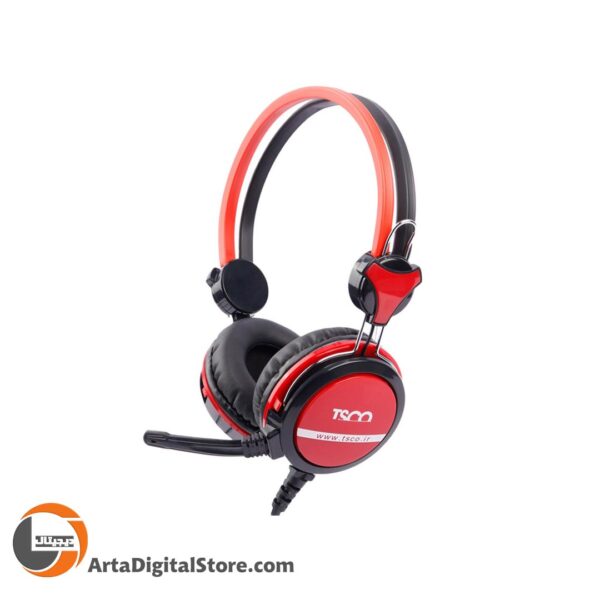 هدفون TSCO TH 5120 Headphone Black and Red