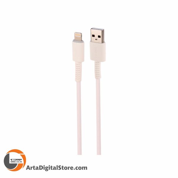 کابل لایتنینگ Yesido CA120L 2A USB To Lightning Cable Black طول 1m