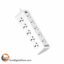 چند راهی و محافظ برق LDNIO SC10610 Power Strip 10 Socket 5 Port USB Black طول 2m