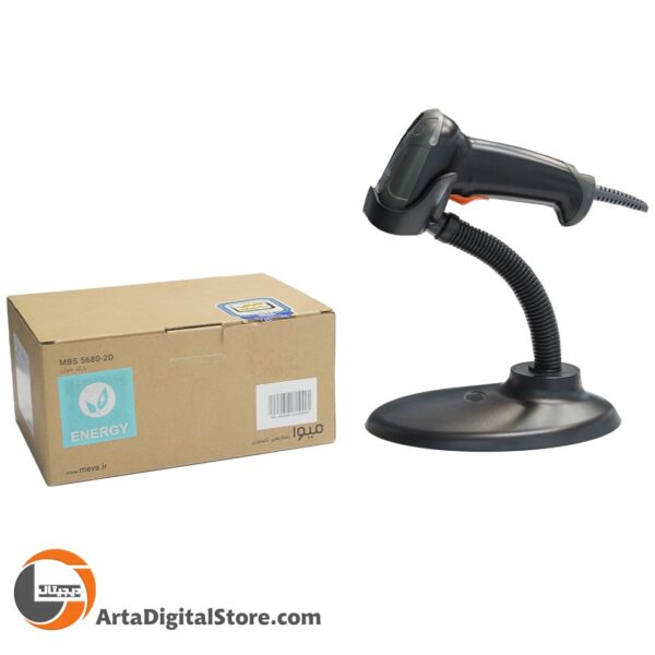 بارکد خوان Barcode Reader Meva MBS 5680-2D Black