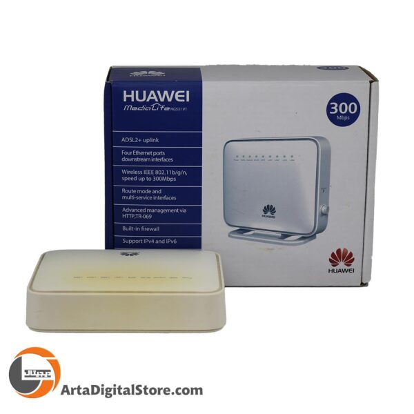 مودم روتر Huawei HG531 V1 Wireless ADSL2+ Modem Router White