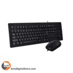 کیبورد و موس A4Tech KR-8572s Wired Mouse And Keyboard