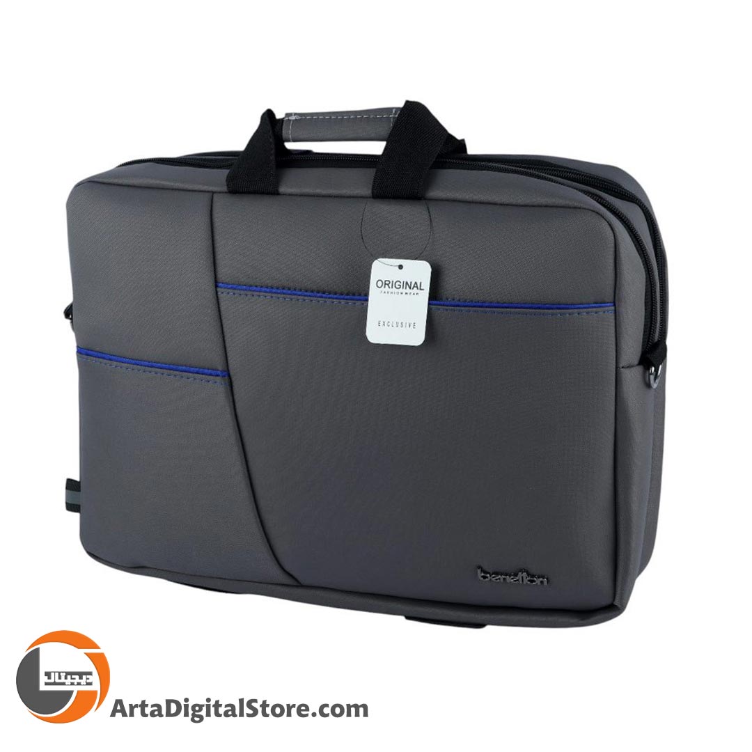 کیف لپ تاپ Benetton B0126 Shoulder Bag Black