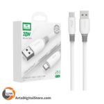 کابل تایپ سی Earldom EC-159C 20W Type-C to Type-C Cable طول 2M
