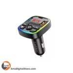 شارژر فندکی و اف ام پلیر بلوتوثی ارلدام Earldom ET-M110 Car MP3 Player FM Transmitter Black