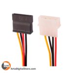 کابل تبدیل برق 4 پین به ساتا Royal Case Power Cable SATA To IDE 18cm