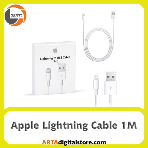 کابل شارژ اپل  Lightning Apple 1M
