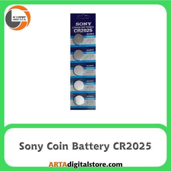 باتری سکه ای Sony CR2025