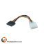 کابل برق ساتا Molex to SATA Power Adapter