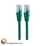 کابل شبکه D-Net Cat6 LAN CABLE Green طول 3M