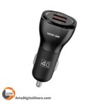 شارژر فندکی Green Lion GL-CC9 QC3.0 3A 20W Car Fast Charger Black