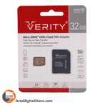 مموری کارت میکرو Verity 633X U1 C10 32GB 95MB/s MicroSD Memory Card