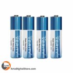 باتری چهارتایی نیم قلمی وریتی Verity Super Heavy Duty R03 1.5V AAA Battery 4 Pack