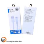 کابل تایپ سی فست شارژ Oppo Vooc Cable Type-C Fast Charge 6A طول 1M